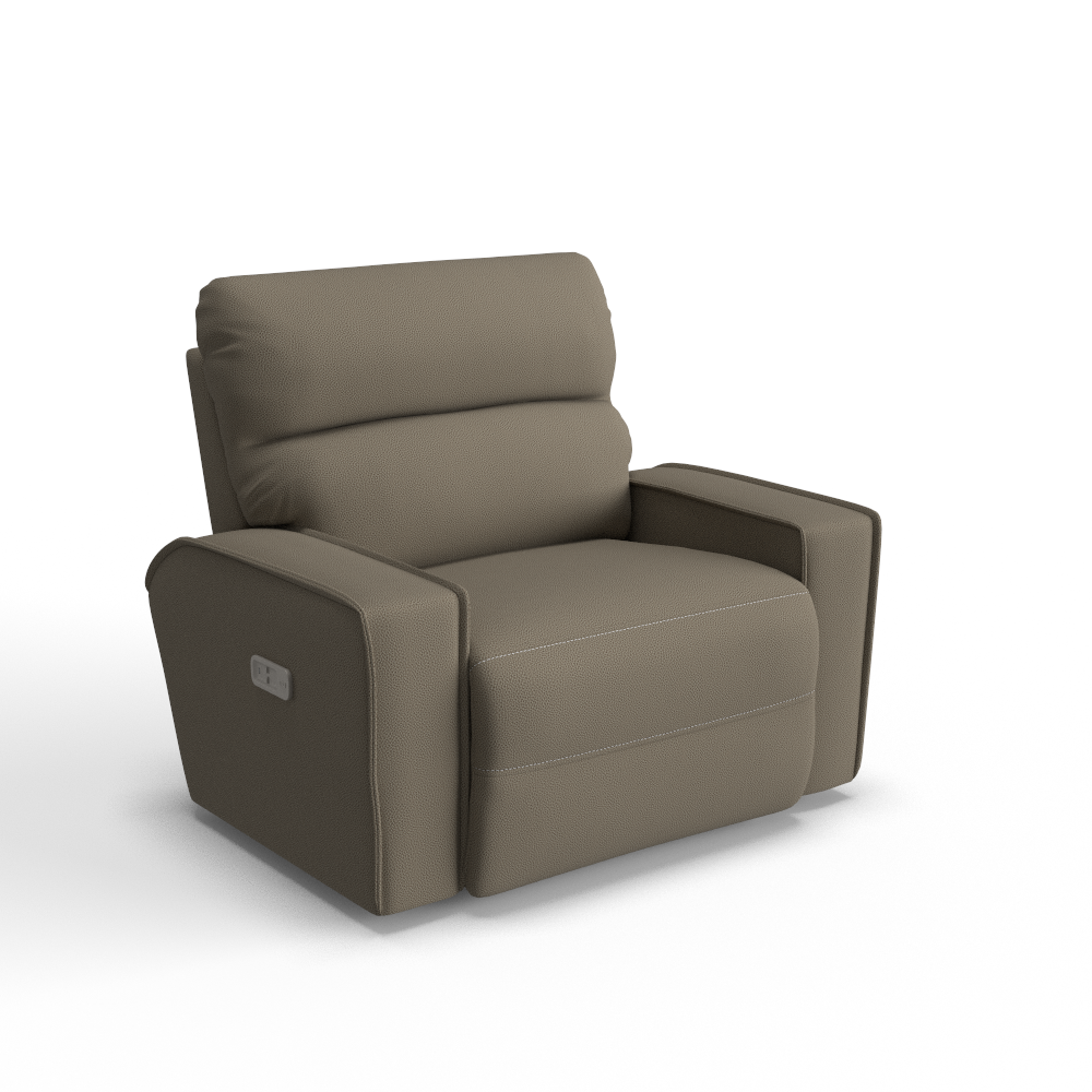 Maddox Power Reclining Chair & a Half w/ Headrest